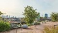 Dachterrasse mit Stadtblick