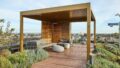 Moderne Dachterrasse