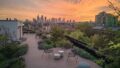 Dachterrasse mit Skyline
